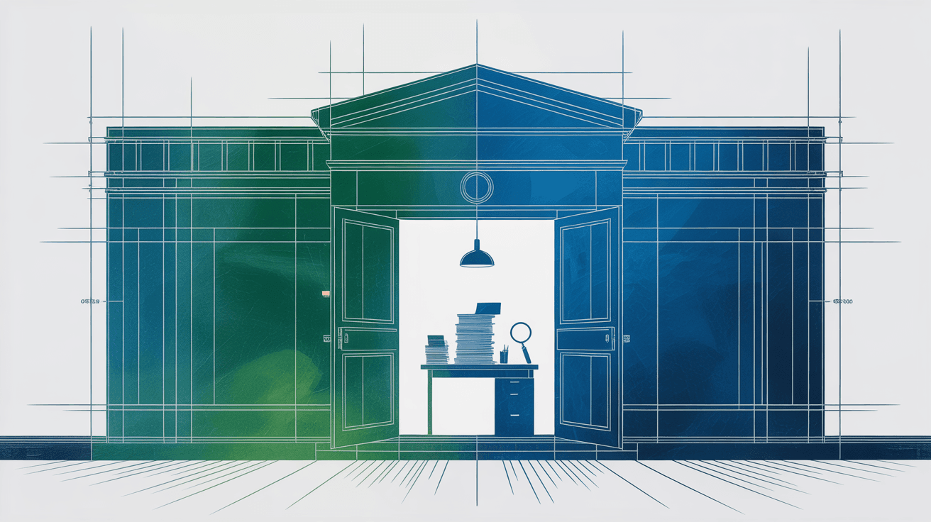 First-time business buyer reviewing financial documents and SBA loan application criteria